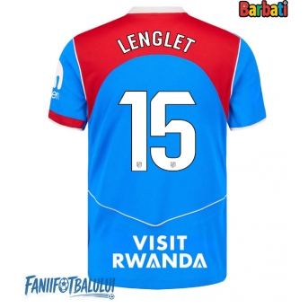 Atletico Madrid Clement Lenglet #15 Tricou Fotbal Replică 2025-26 Barbati Treilea